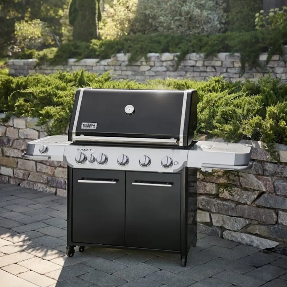 Weber Summit FS38 E-gasbarbecue black