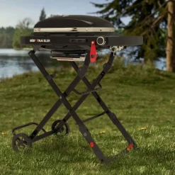 Weber Traveler Compact gasbarbecue Zwart