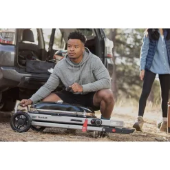 Weber Traveler-gasbarbecue Stealth-editie