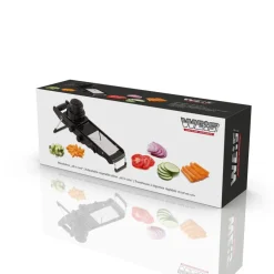 Weis Profi Mandoline all in one zwart
