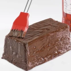 Westmark Borstel uit rvs en silicone rood 20cm