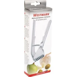 Westmark Extracta pers met ontpitter en notenkraker uit aluminium 16x5x3.3cm