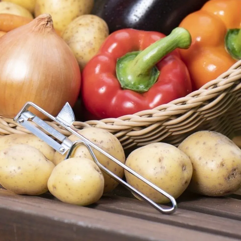 Westmark Famos verticale dunschiller uit metaal en rvs 15.7x4.1x0.7cm