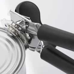 Westmark Gallant blikopener uit metaal en kunststof zwart en rood 20.8x6.5x5.3cm