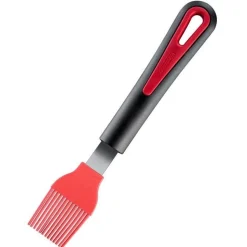 Westmark Gallant borstel uit silicone zwart en rood 20.5x2.7x2cm