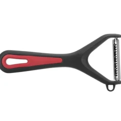 Westmark Gallant dunschiller julienne uit rvs en kunststof zwart en rood 15x6.9x1.8cm
