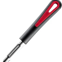 Westmark Gallant verticale dunschiller uit rvs en kunststof zwart en rood 18.5x2.7x2cm