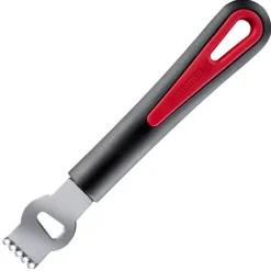 Westmark Gallant zester uit rvs en kunststof zwart en rood 16.5x2.7x2cm