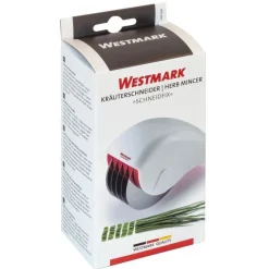 Westmark Schneidfix kruidenroller met 5 mesjes uit kunststof en rvs 15x5.5x9cm