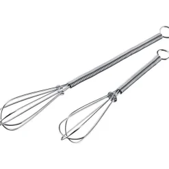 Westmark Set van 2 kloppers uit rvs 15cm & 20cm