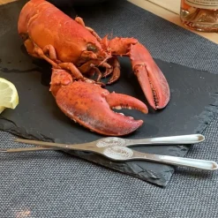 Westmark Set van 2 kreeftenhaken uit rvs 18.5x1.7x0.4cm