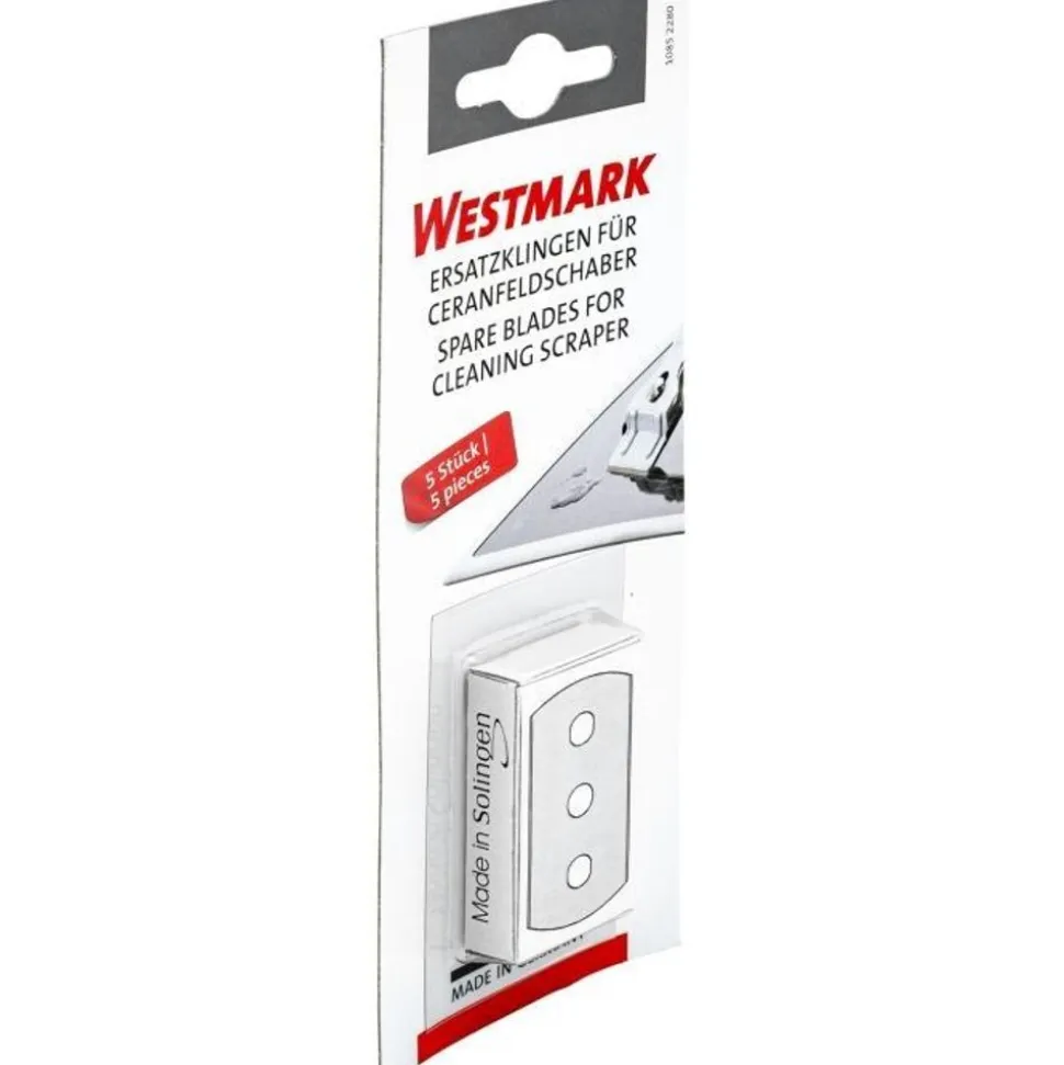 Westmark set van 5 reserve mesjes voor Piccobello kookplaatkrabber