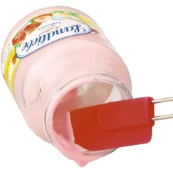 Westmark spatel uit rvs en silicone rood 22.5cm