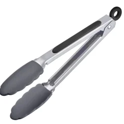 Westmark Tang uit rvs en silicone zwart 27cm