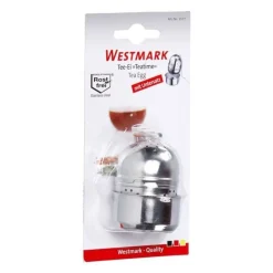 Westmark thee infuser met aflegschaaltje thee-ei uit rvs