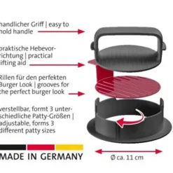 Westmark Vario Plus Hamburgerpers