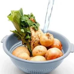 Westmark vergiet uit kunststof blauw ø 24cm