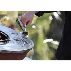 Whitefire Oliedispenser 500ml D10,7xh21,5cm Roestvrij Staal