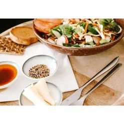 Wood & Food Grand Dienblad 55x30xH10cm op voet mango