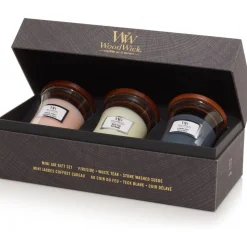 Woodwick Geurkaars Deluxe Gift Set 3 Mini Floral