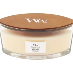 Woodwick Geurkaars Ellipse White Honey