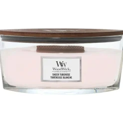 Woodwick Geurkaars Ellipse Sheer Tuberose
