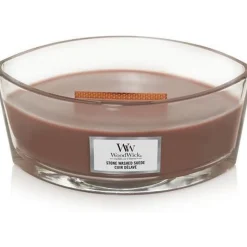 Woodwick Geurkaars Ellipse Stone Washed Suede