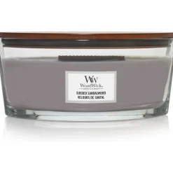 Woodwick Geurkaars Ellipse Sueded Sandalwood