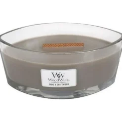 Woodwick Geurkaars Ellipse Sand & Driftwood