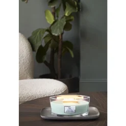 Woodwick Geurkaars Ellipse Sagewood & Seagrass