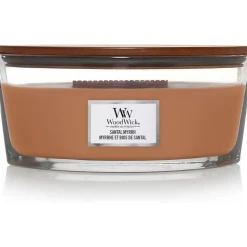 Woodwick Geurkaars Ellipse Santal Myrrh