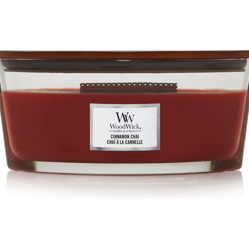 Woodwick Geurkaars Ellipse Cinnamon Chai
