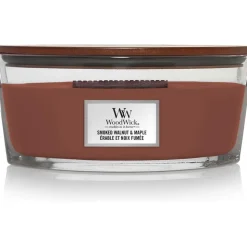 Woodwick Geurkaars Ellipse Smoked Walnut & Maple