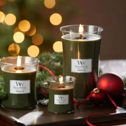 Woodwick Geurkaars Large Frasier Fir