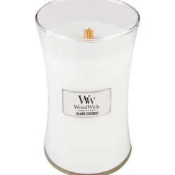 Woodwick Geurkaars Large Island Coconut
