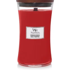 Woodwick Geurkaars Large Crimson Berries