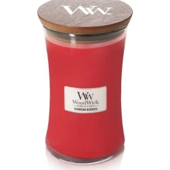 Woodwick Geurkaars Large Crimson Berries