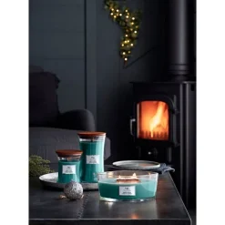 Woodwick Geurkaars Large Juniper & Spruce