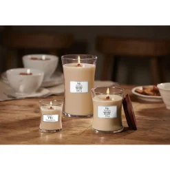 Woodwick Geurkaars Large White Honey