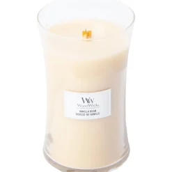 Woodwick Geurkaars Large Vanilla Bean
