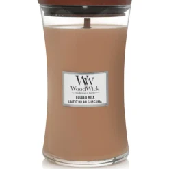 Woodwick Geurkaars Large Golden Milk