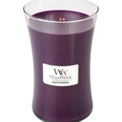Woodwick Geurkaars Large Spiced Blackberry