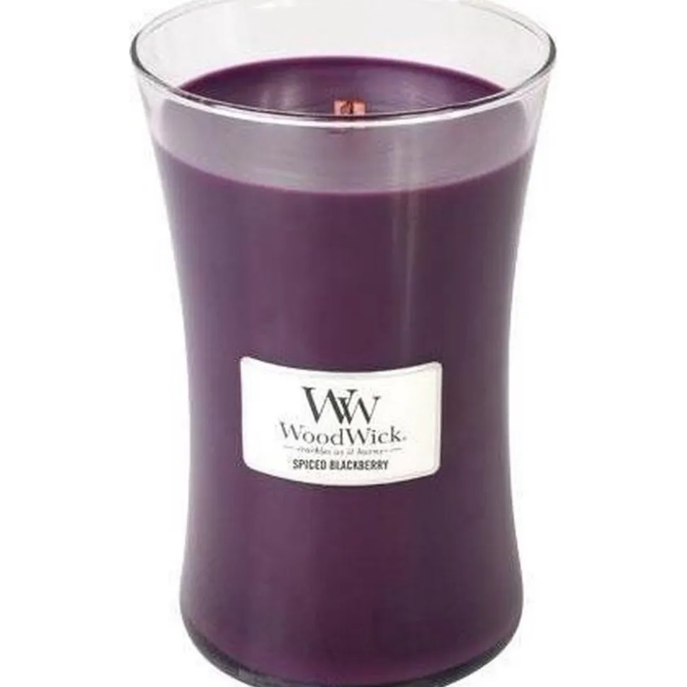 Woodwick Geurkaars Large Spiced Blackberry