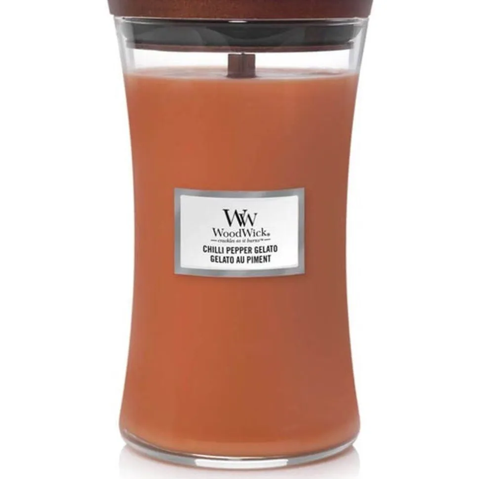 Woodwick Geurkaars Large Chilli Pepper Gelato