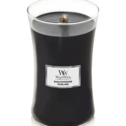 Woodwick Geurkaars Large Black Peppercorn