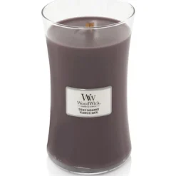 Woodwick Geurkaars Large Sueded Sandalwood