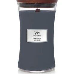 Woodwick Geurkaars Large Indigo Suede