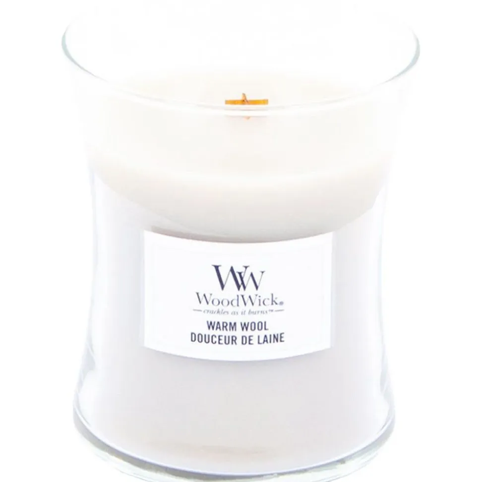 Woodwick Geurkaars Medium Warm Wool