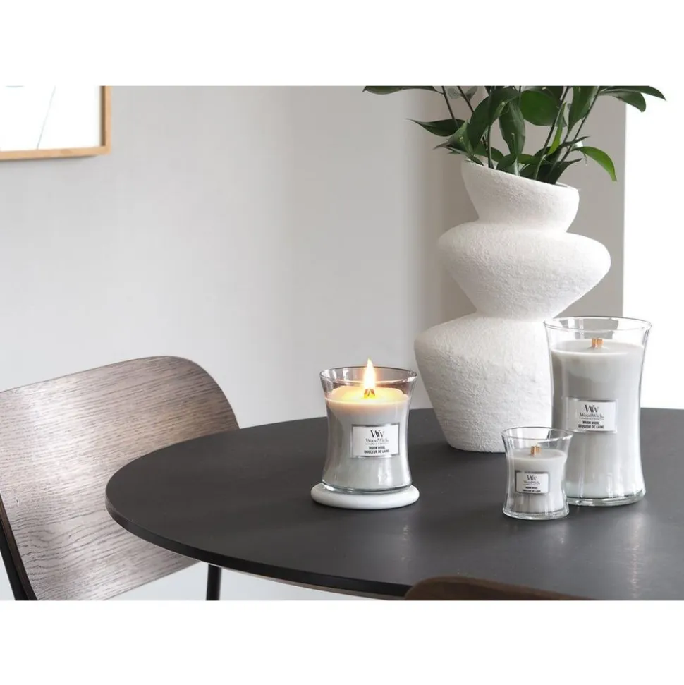 Woodwick Geurkaars Medium Warm Wool