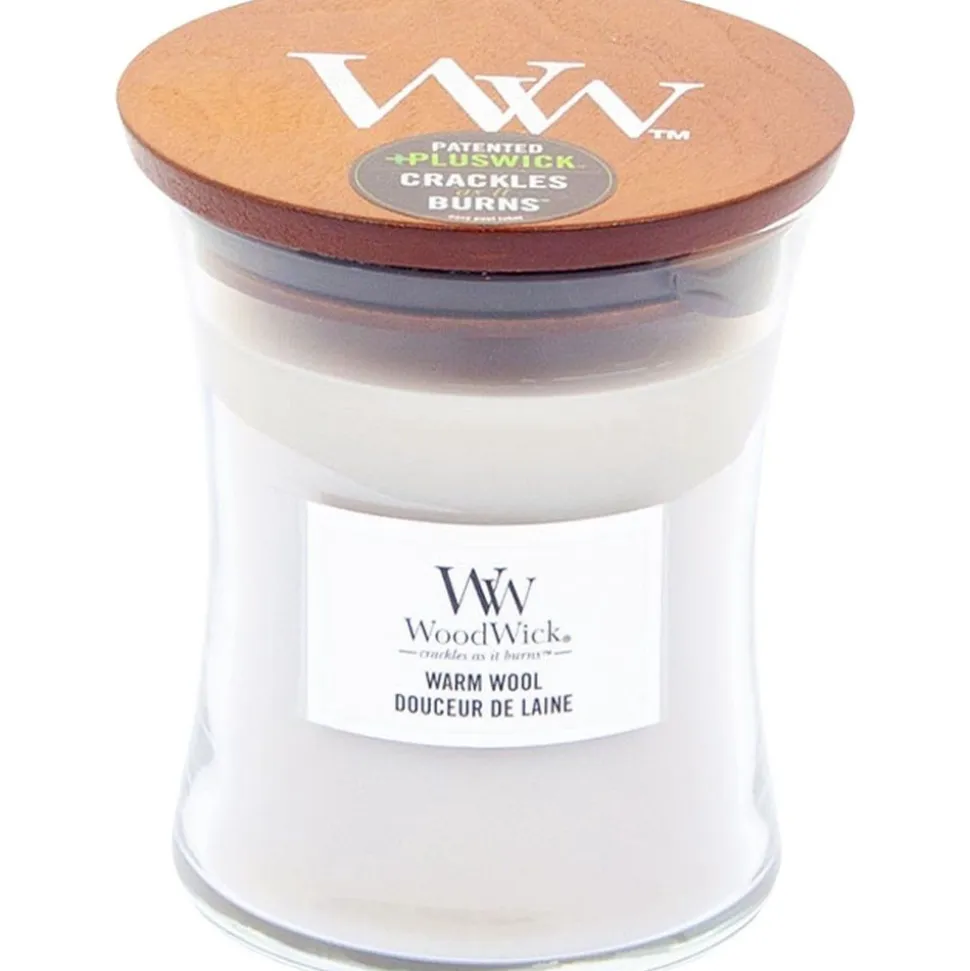 Woodwick Geurkaars Medium Warm Wool